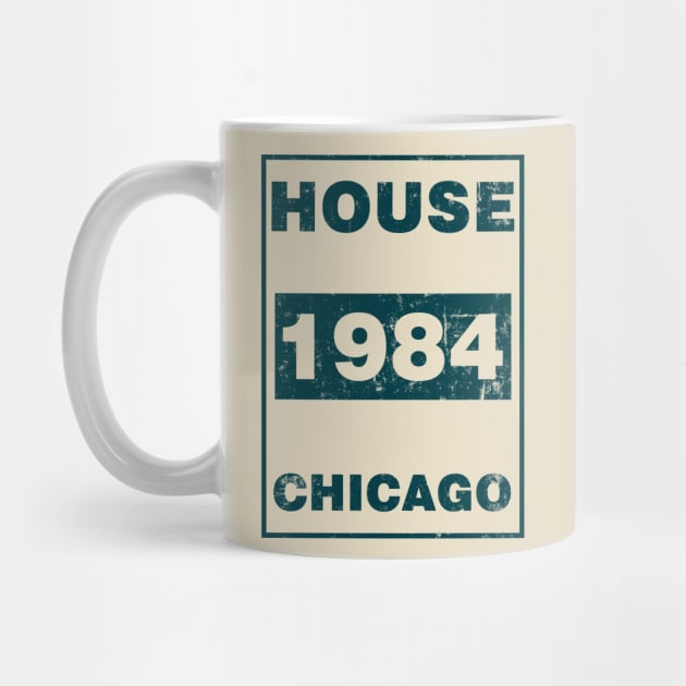 HOUSE MUSIC 1984 CHICAGO BLUE by KIMIDIGI